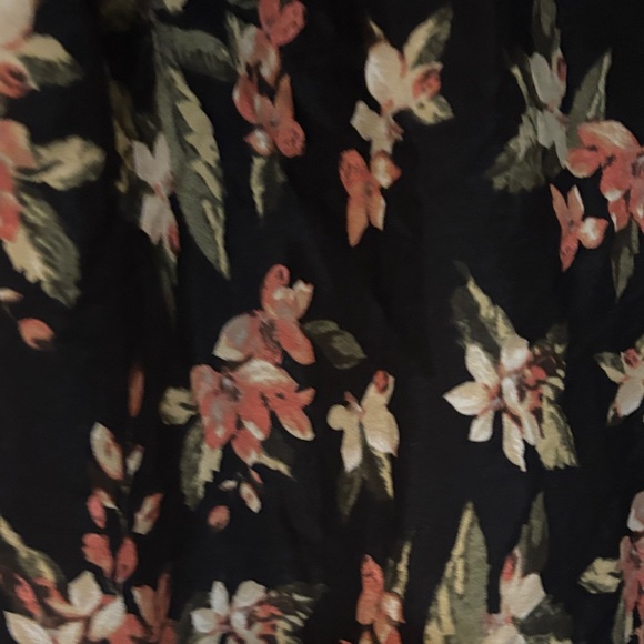 John Mark Black Blouse with Multicolor Embroidery - Picture 12 of 14